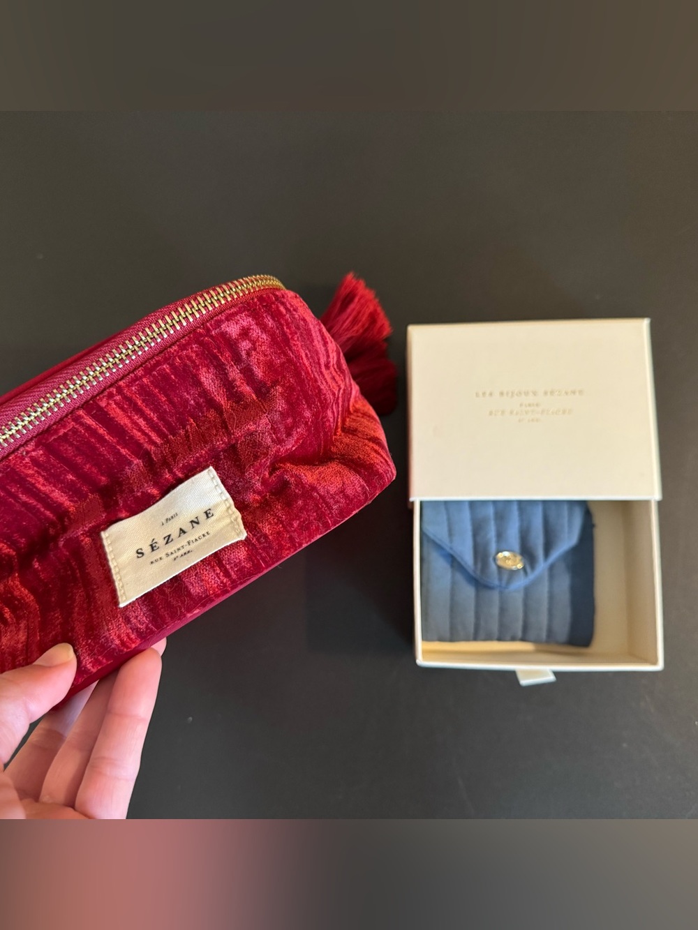 Sezane Jewelry Box and Case
